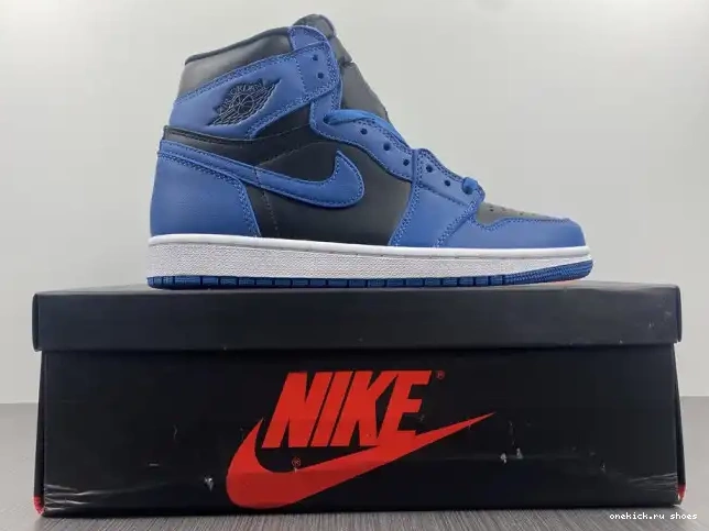 Rep Jordan 'Dark 555088-404 1 Retro Marina Air Blue' OG High 0324